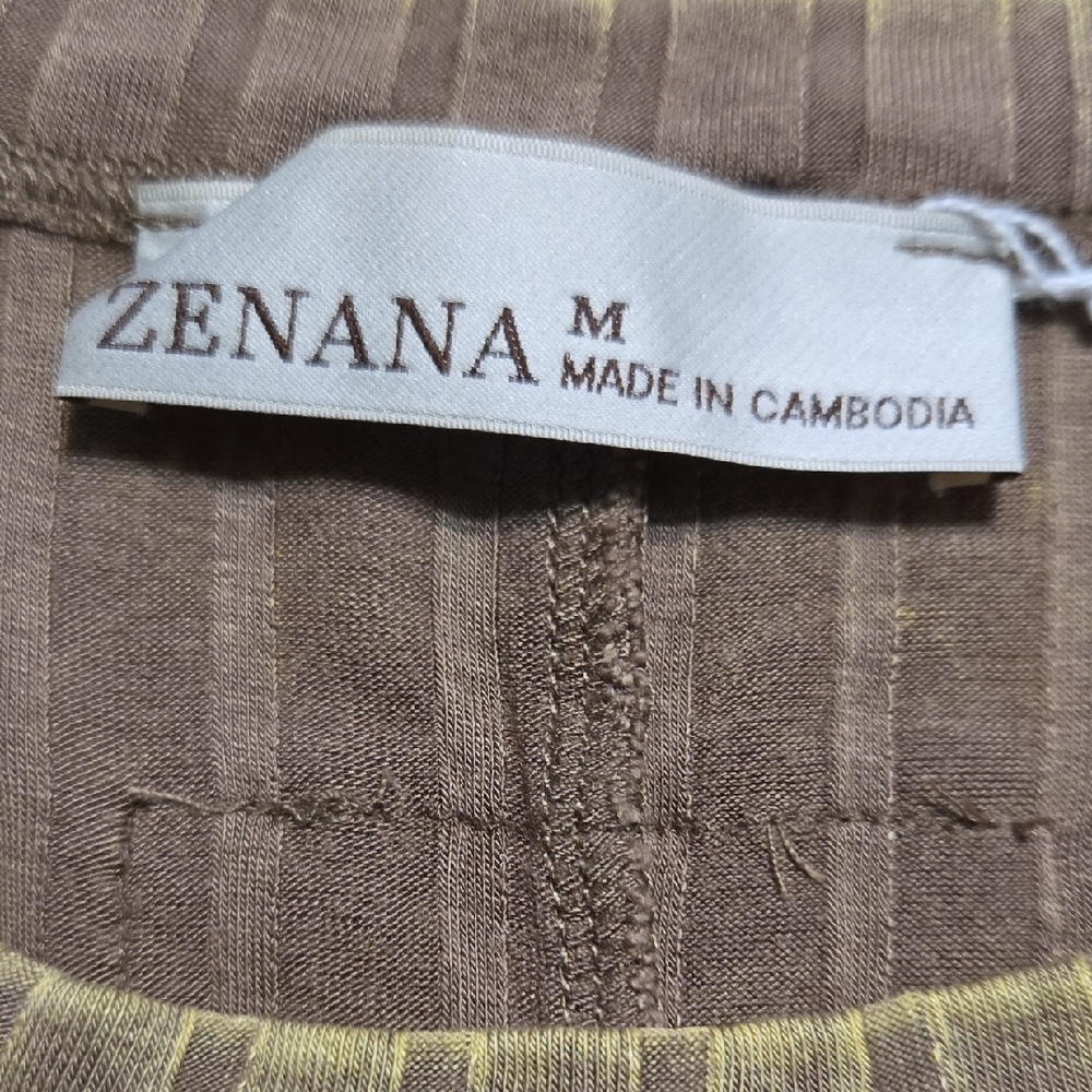 Z104 NWT Zenana Ribbed Sleeveless Tank With Exposed Sleeve Stretch Sm Md Lg XL - Picture 9 of 11